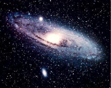 Galaxia espiral de Andrómeda.